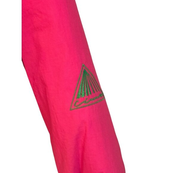Vintage Cima Womens Ski coat jacket Colorblock Pink Green Purple Size 12 - Picture 2 of 8